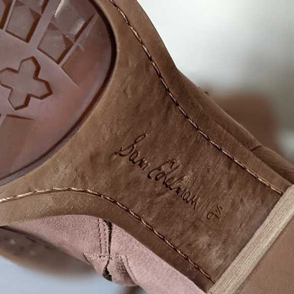 Sam Edelman Mariella Suede Leather Heeled Ankle Booties - Picture 8 of 10